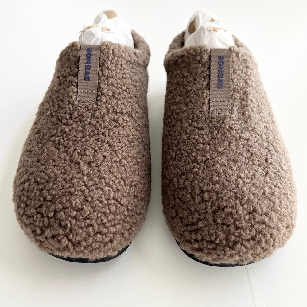 Bombas Brown Sherpa Slip-On Slippers - Picture 3 of 9